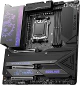 MSI MEG X670E GODLIKE Motherboard AMD AM5 DDR5 PCIe 5.0 EATX Wi-Fi 6E view 3