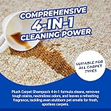 Trade Chemicals Plush Carpet Shampoo 5L Low Foam Odour Deodoriser view 3