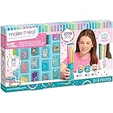 Make It Real Swift Clicks Deluxe Bracelet Studio - Create Colorful Friendship Bracelets with Swift Clicks Deluxe Design Tool - Includes Beads and Charms