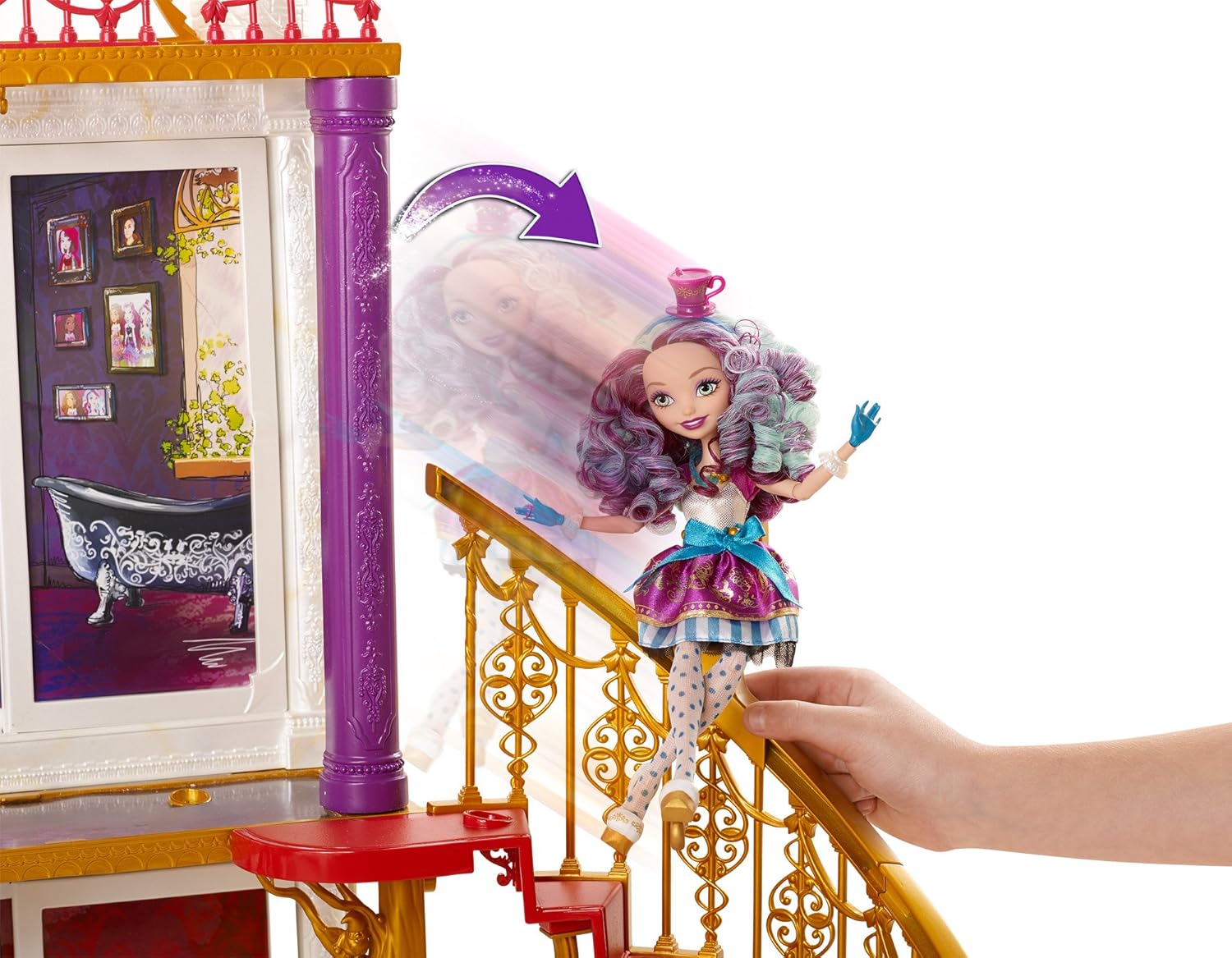 ever after high castle playset