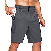 G Gradual Men's Shorts 7"/ 5"/ 9" Lightewight Casual Shorts for Men Hiking Golf Shorts with 3 Zipper Pockets