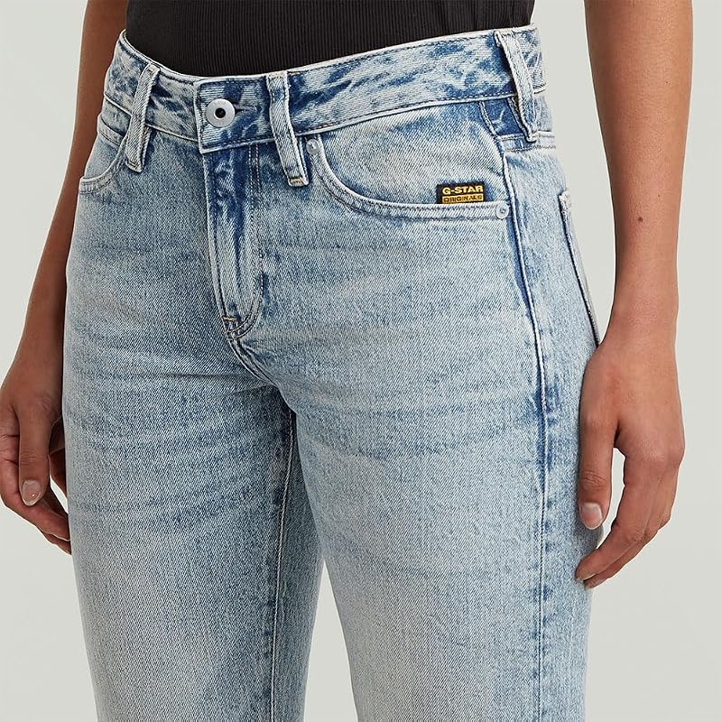 Women's Lennoxx Slim Straight Wmn, Colour Blue, Size: Waist 27, Inseam 34