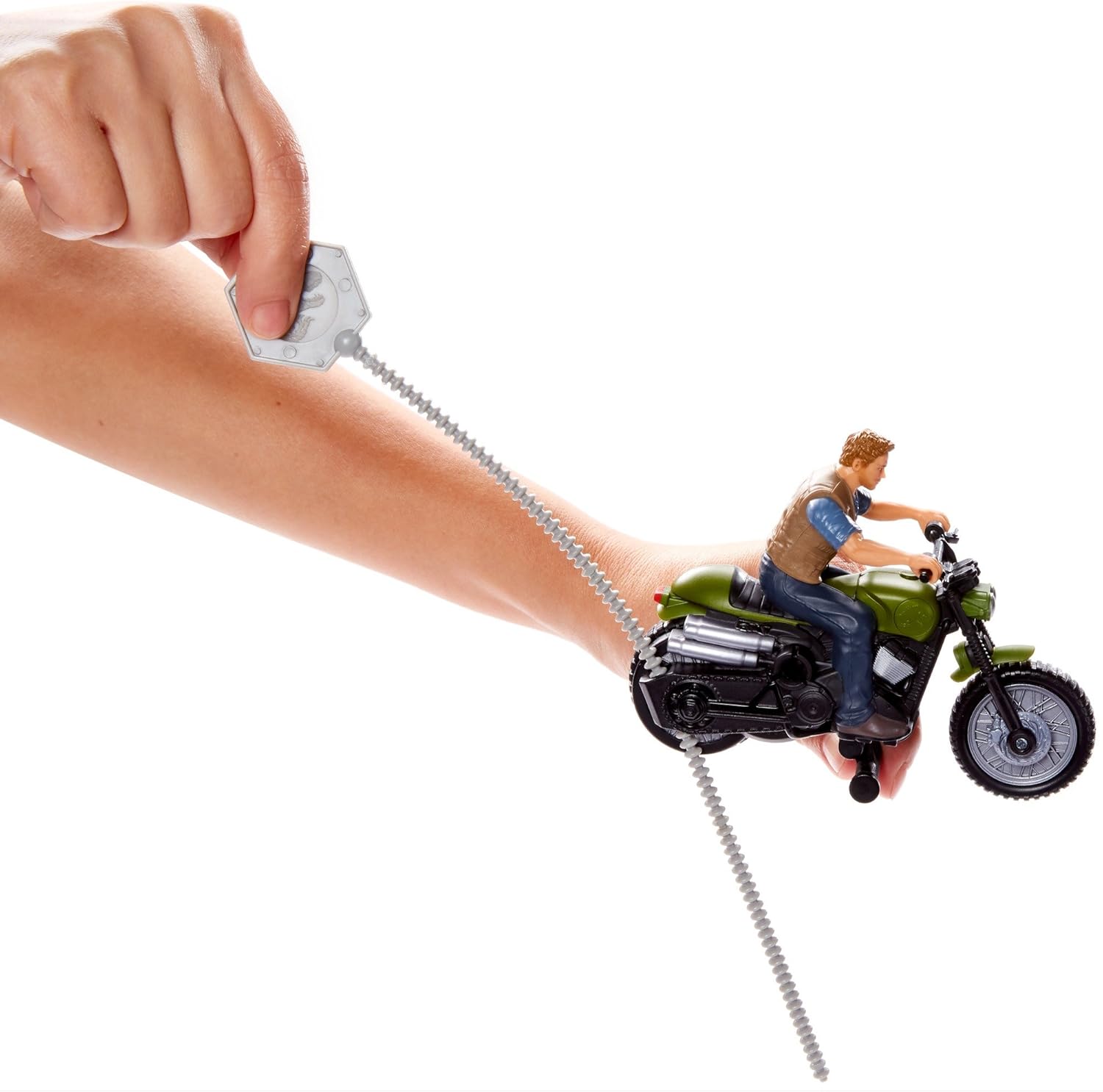 jurassic world owen motorcycle toy