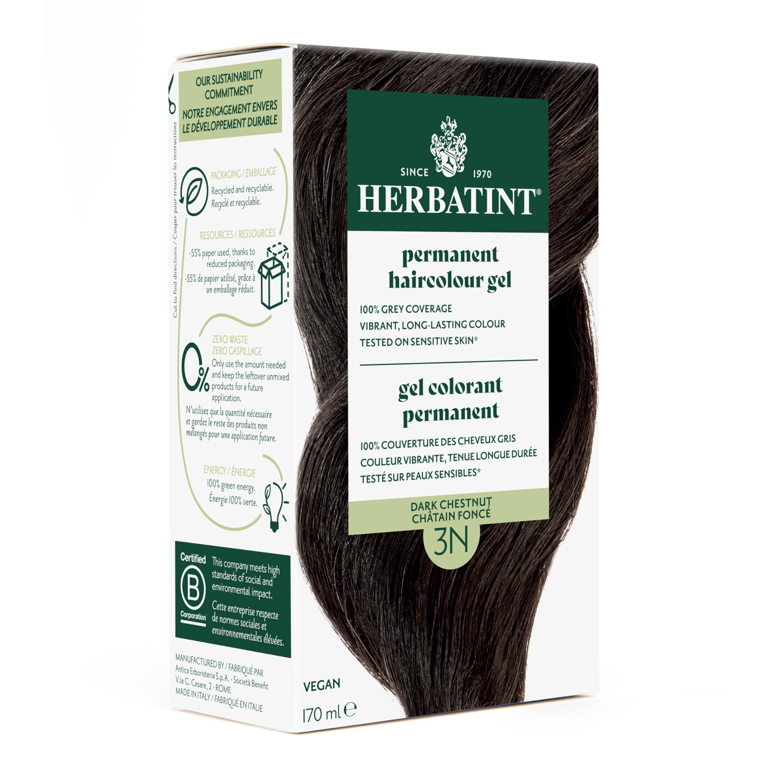 Herbatint | Hair Dye 3N Dark Chestnut