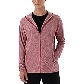 Mens UPF 50+ UV Full Zip Sun Protection Hoodie Jacket With Thumb holes Cooling Lightweight Fishing Hiking Cooling Shirts men