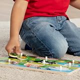 Melissa & Doug Farm Animals Peg Boards Educational Wooden Puzzles view 7