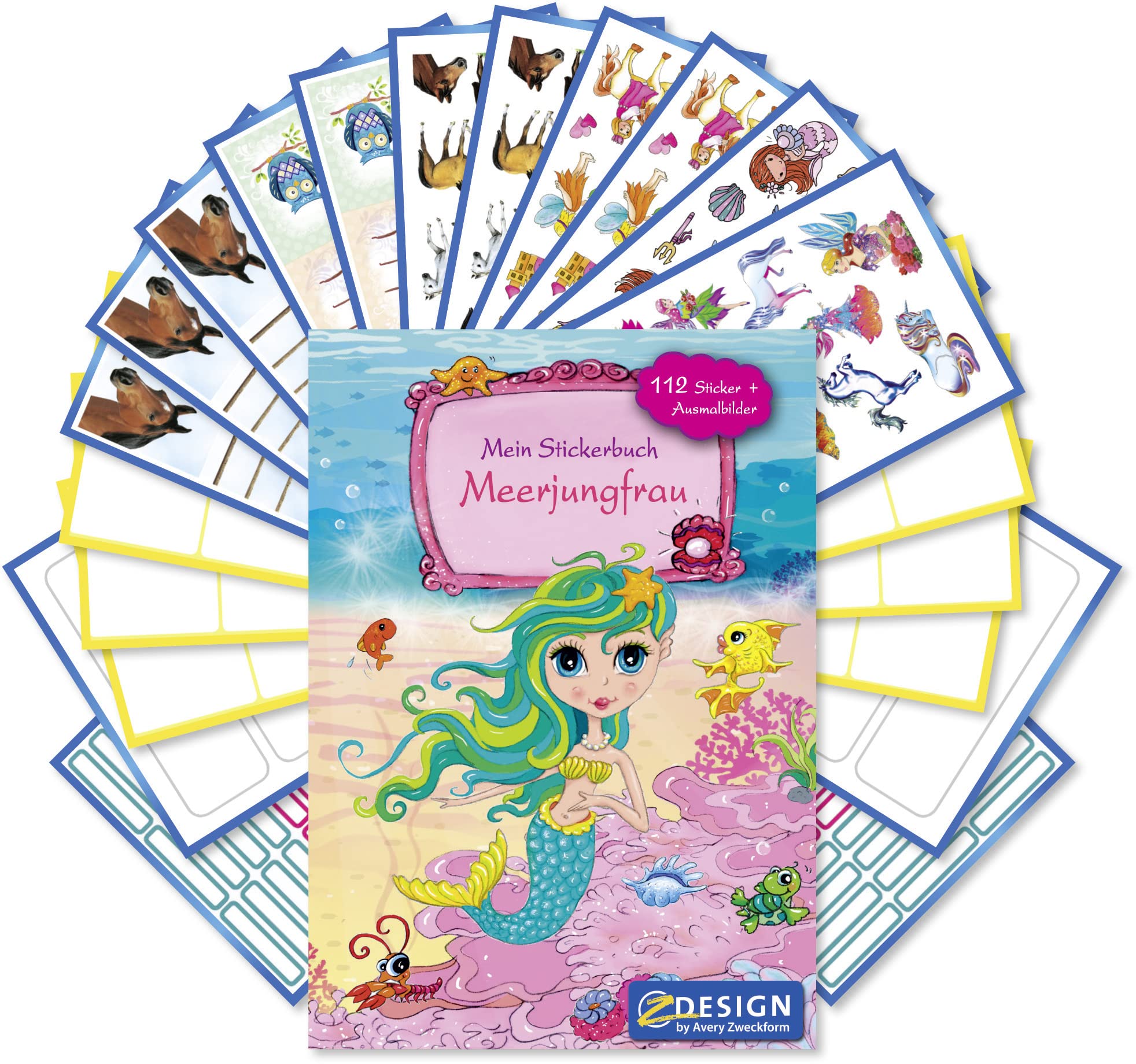 AVERY Zweckform 63026 Name Stickers for Clothes, Pack of 15 (Textile Stickers for Children's Clothing, Self-Adhesive, Permanent, Writeable Name Stickers for Nursery, School)