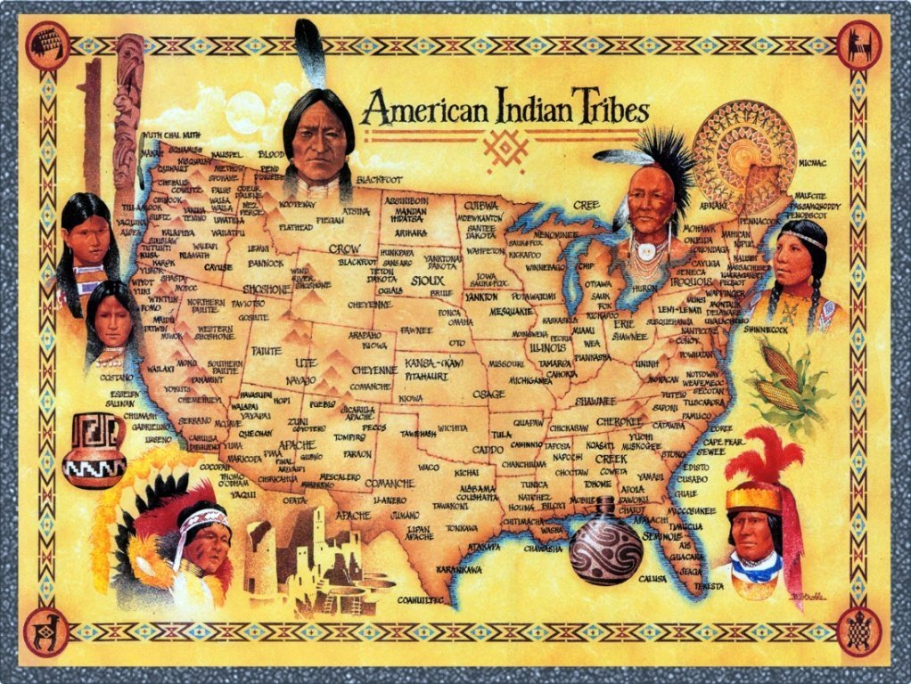 World Maps Library Complete Resources Maps Of Native American Territory