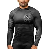 Hayabusa Geo Long Sleeve Jiu Jitsu Rashguard