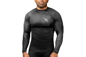 Hayabusa Geo Long Sleeve Jiu Jitsu Rashguard