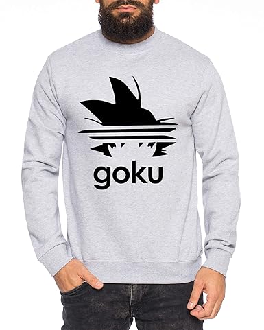 Adi Goku Herren Sweatshirt Goku Dragon Master Son Ball Vegeta Turtle Roshi Db