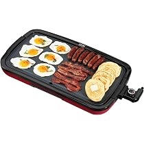 Amazon.com: DASH Everyday plancha eléctrica antiadherente de lujo ...