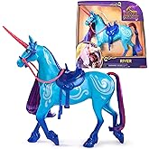 Unicorn Academy, River with 2 Riding Accessories, 11”, Compatible with Isabel, Dolls & Unicorn Toys for Girls Ages 4 and up