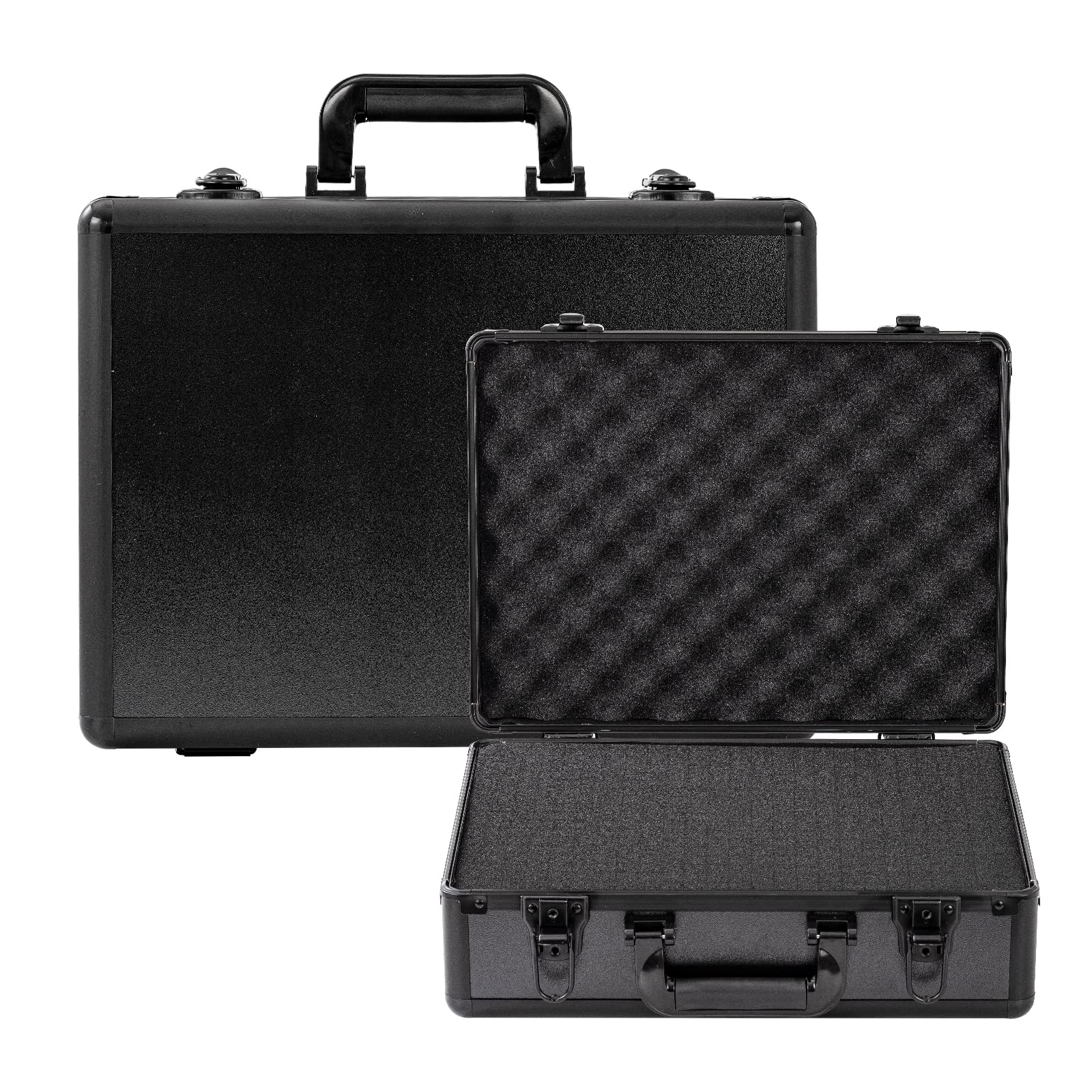 Photo 1 of Moubruk Aluminum Hard Case Hard Case with Foam 16" x12" x 6",Camera Case With Customized Fit Foam,Fit Use of Drones,Camera,Equipments