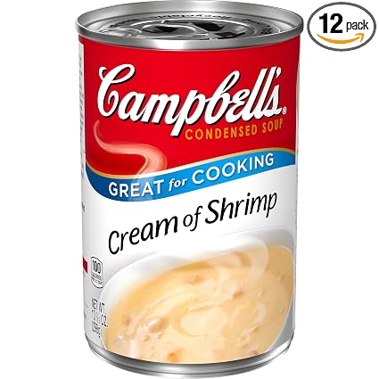 Campbell's Cream of shrimp 10.75 fo 12ct (051000147998)
