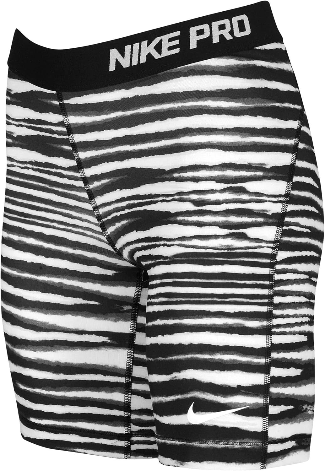 nike pro zebra shorts