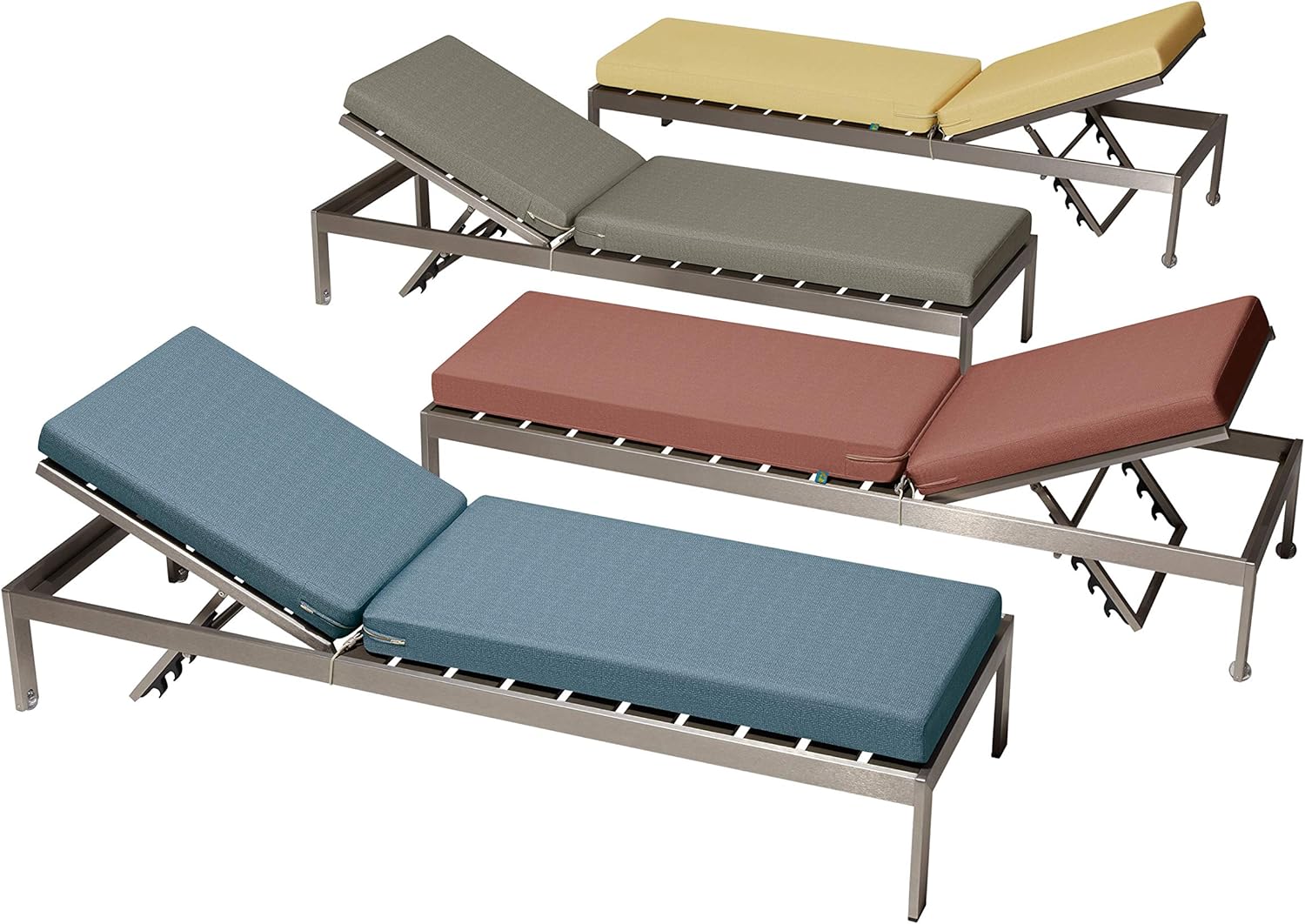 Duck Covers Weekend Water-Resistant 80 x 26 x 3 Inch Outdoor Chaise Cushion, Straw : Garden & Outdoor