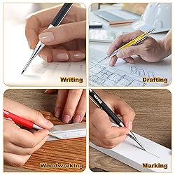 Enhon Mechanical Carpenter Pencils with 36 2mm