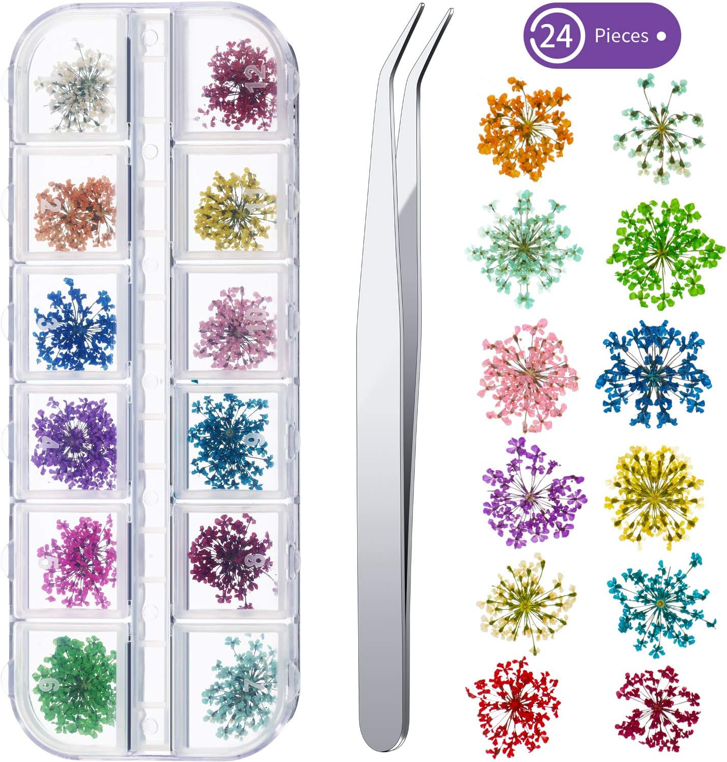 fiore essiccato per resina