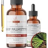 Pura Herba Saw Palmetto Tincture | Premium Alcohol-Free Herbal Extract from Saw Palmetto Berries | Liquid Botanical Supplement | Traditional Herbal Formula | Made in USA - 2 oz (60 ml)