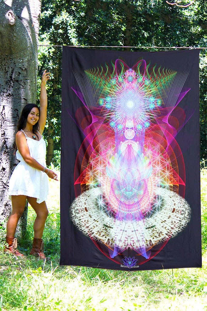 Loona Toki - by Third Eye Tapestries - Wall Tapestry - Wall Hanging - Digital Art Tapestry