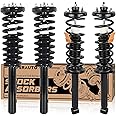 KUIPERAUTO Front Rear Complete Struts Assembly 172123R 172123L 171372 Compatible for 2003-2007 Honda Accord Replacement Coil Spring Shocks Absorbers (4PCS)