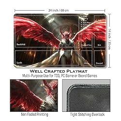 MTG Playmat 24” x 14”, Unique Design Playmat
