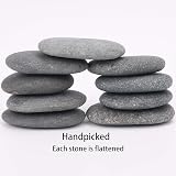 Hisredsun 10 pcs Painting Pebbles 3.1-4in Flat Rocks Mandala Art view 3