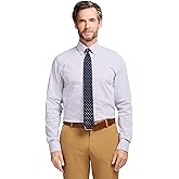 Izod Mens Slim Fit Dress Shirt Long Sleeve Wrinkle Free Stretch Button Down Collar
