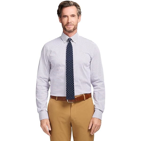 Amazon.com: Izod Mens Slim Fit Dress Shirt Plaid : Clothing, Shoes & Jewelry