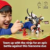 LEGO NINJAGO Zilvar and Grimtak Dragon Beast 71863 Kai Nya Minifigures view 2