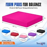 Yes4All Balance Pad Nonslip TPE Foam Balance Pad L Pink Multicolor Options view 2