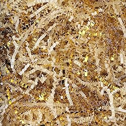 TANMWZK Crinkle Cut Paper Shred Filler 2 LB for