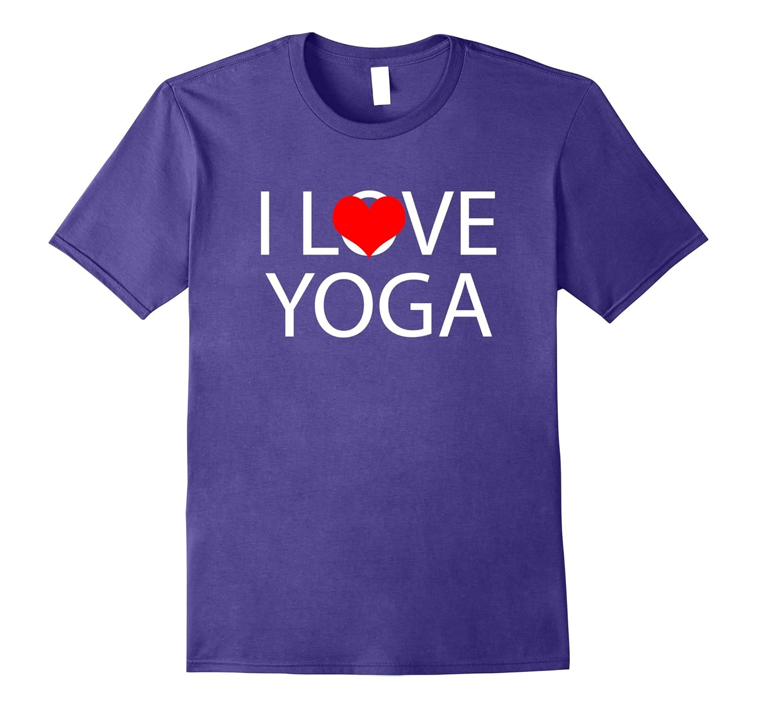 I love Yoga funny t shirt-T-Shirt