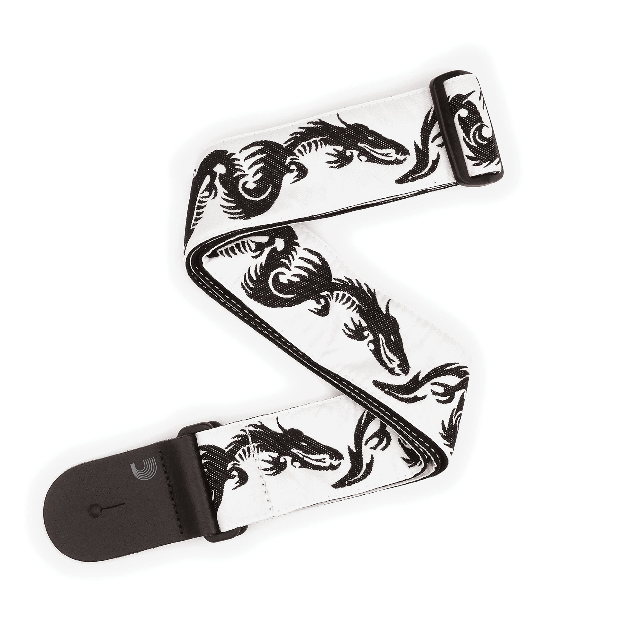 D'Addario Planet Waves Woven Guitar Strap, Dragon Tattoo Art, T20W1500 — image 1