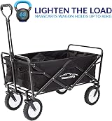 Nasscarts Multi-Purpose Utility Cart - Collapsible Off-Road Wagon view 3