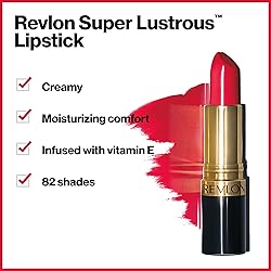 Revlon Super Lustrous Lipstick, Creamy Formula For