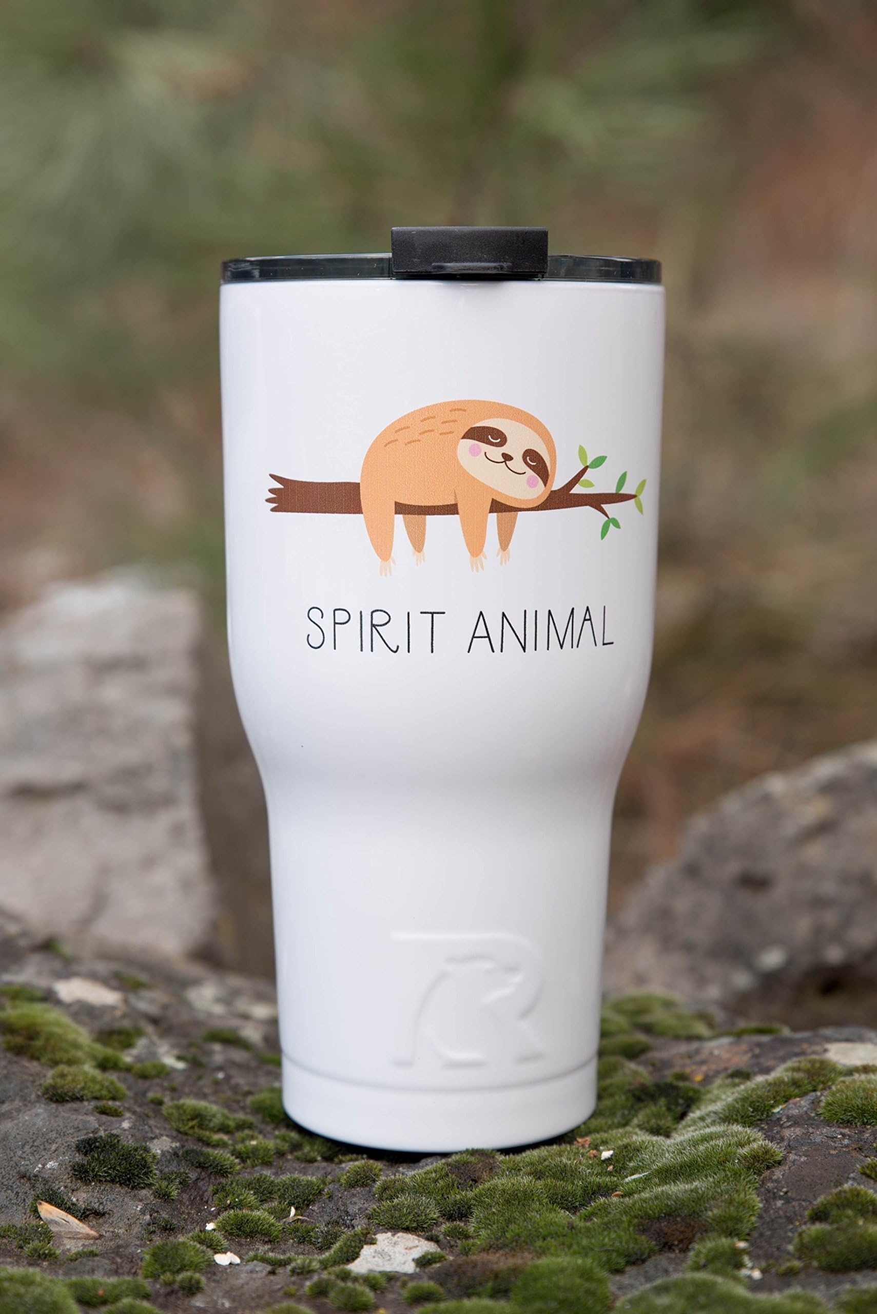 30oz RTIC Insulated Tumbler Sloth Gift // Cute Mug Sloth // Gifts for Women