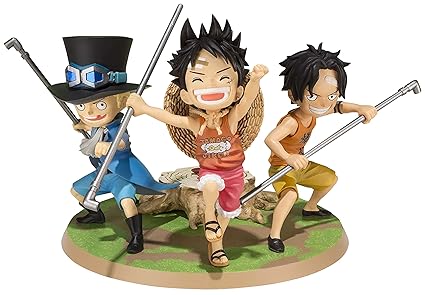 action figure luffy ace sabo