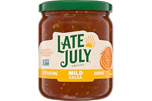 Late July Snacks Mild Salsa, 15.5 oz Jar