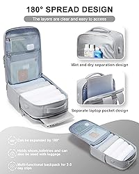 CADOLIM Travel Backpack Carry On Flight Approved