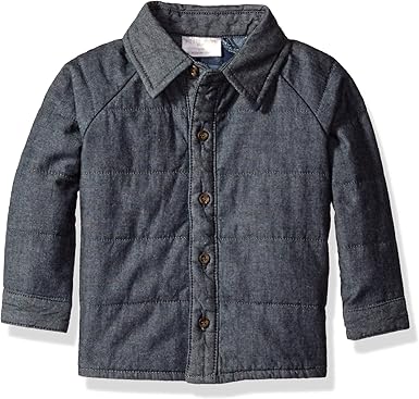 chambray baby shirt