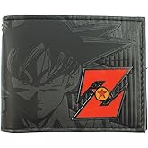 Bioworld Official Wallet- Dragonball Z Goku Metal Badge"Z" Bifold Wallet