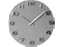 Orologio Da Muro Karlsson Flower – Design A Fiore – Plastica Nera – Diametro 35 Cm