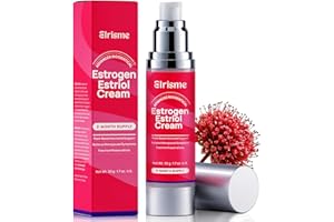 ELRISME Estriol Cream for Women Menopause Relief: Natural Bioidentical Estrogen Cream, Hormone Balance, Perimenopause Support - Vaginal Health, Vulva Itch, Hot Flashes, Night Sweats, 50ml