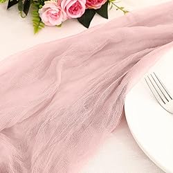 Boao Halloween Cheese Cloth 35.43 x 393.7 Inch Pink