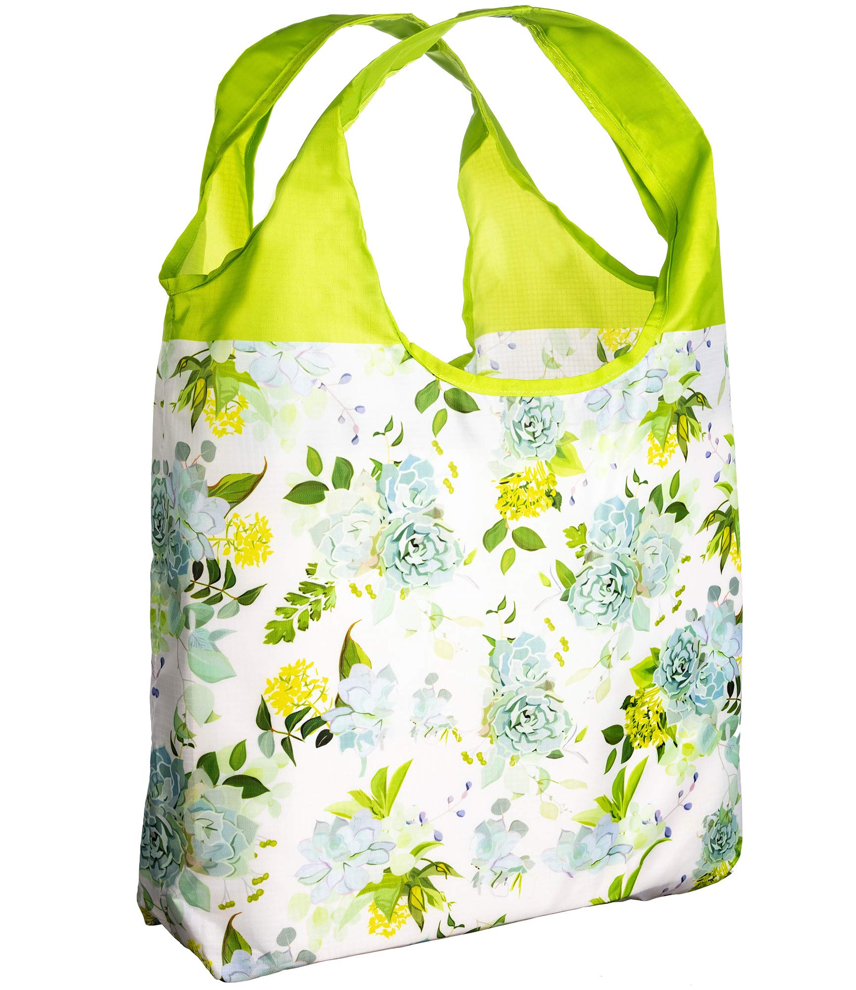 O-WITZ Reusable Grocery Bags | Vibrant Tote Bag For