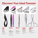 Revlon Perfectweeze Slant Tip Tweezers for Precision Eyebrow Plucking view 6