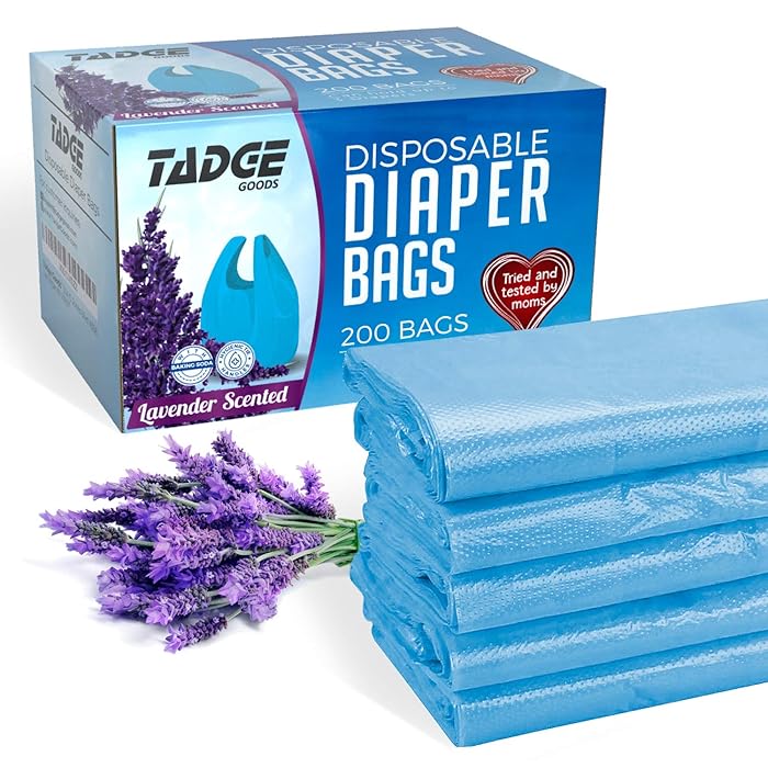 Buy Tadge Goods Baby Disposable Diaper Bags Scented with Lavender