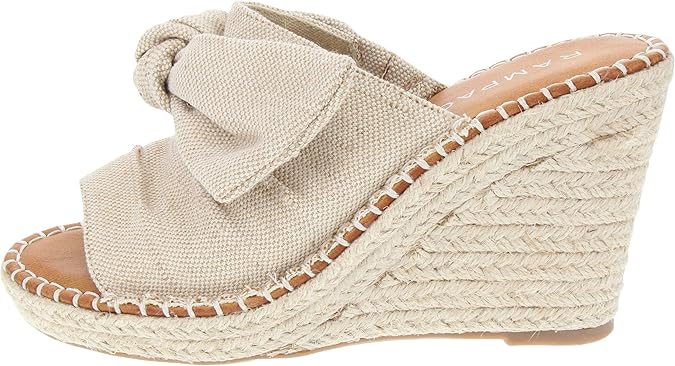 rampage halper espadrille wedge sandal